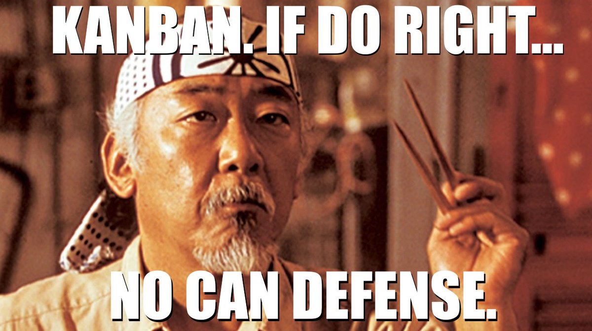 agile_thinkers's tweet image. Respect your sensei! 🥋

#theagilethinkers #theagilethinkersacademy #kanban #kanbanprinciples #kanbansystemdesign