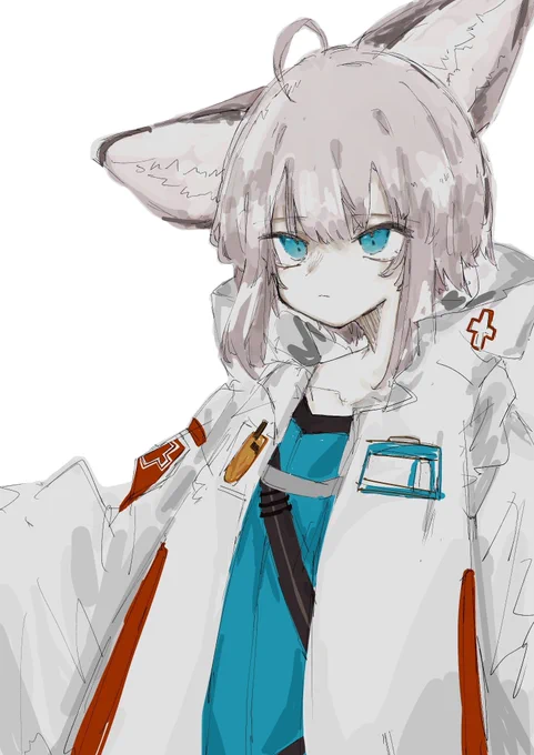 #アークナイツ版深夜の真剣お絵かき60分一本勝負
ススーロチャン 