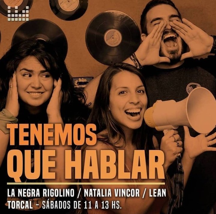 KamikazeStream's tweet photo. [EN VIVO] ⚡ 11hs "Tenemos Que Hablar" con @nataliavincor, #MarianelaRigolino y #LeanTorcal

Escuchanos por 💻 https://t.co/FoKXgcCqzR o 📲 Descargate la app https://t.co/c7P7kOBXDu