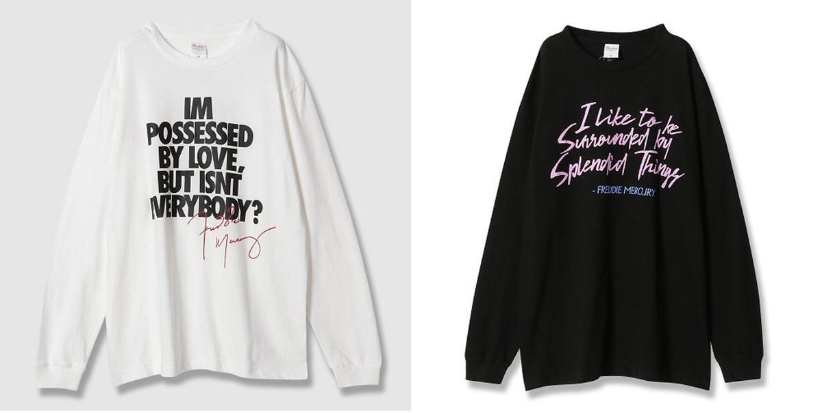 クイーン日本レーベル公式 9 7 火 正午よりuniversal Music Storeにてフレディ マーキュリーの新作オフィシャルグッズの販売が開始 ロングスリーブtシャツ フレディーの名言をプリント ポストカードセット 3枚入 詳細はサイトをご覧ください クイーン日本レーベル公式 9 7 火 正午よりuniversal Music Storeにてフレディ マーキュリーの新作オフィシャルグッズの販売が開始 ロングスリーブtシャツ フレディーの名言をプリント ポストカードセット 3枚入 詳細はサイトをご覧ください