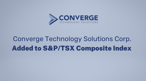 ConvergeTSC's tweet photo. Converge is proud to announce that we will be joining the S&P/TSX Composite Index prior to the open of trading on Monday, September 20, 2021! Click here for more information on this exciting news: https://t.co/QngOhYN7ax @TMXmoney #TSX #CompositeIndex https://t.co/H8VgDrOG4c