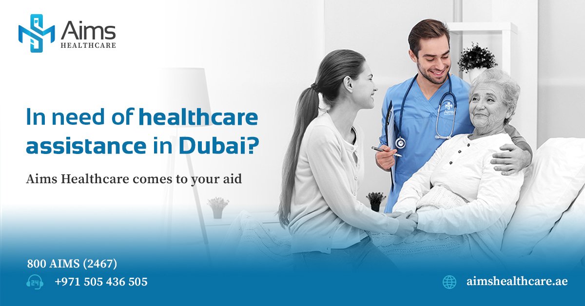 Aims_Healthcare's tweet photo. Whether you need a doctor to attend to you at home, office, or in a hotel, or you need to avail medical services of varied nature, stay assured with our DHA-licensed medical practitioners to deliver you first-rate home healthcare 24x7 and 365 days.

Call us on +971-505-436-505. https://t.co/yyhiOTB8XK