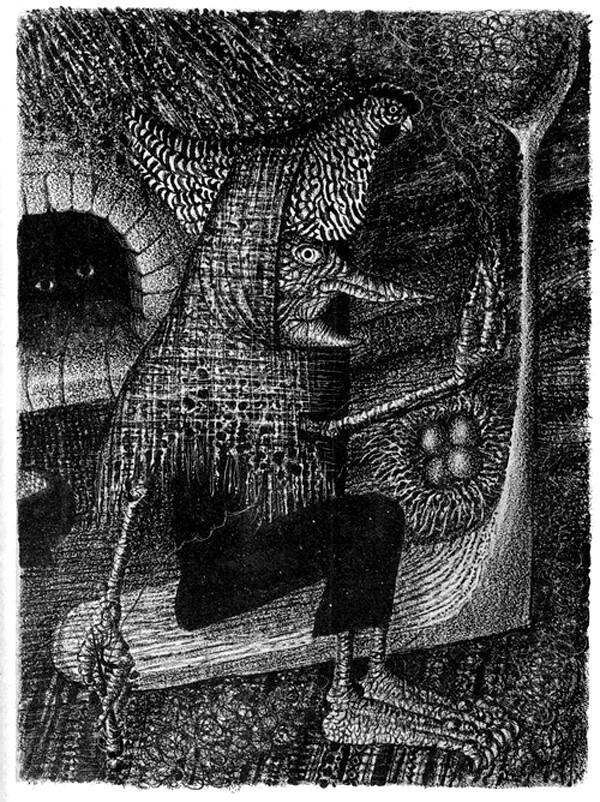 ElliottBlackwe3's tweet photo. Russian fairy tale illustrations by Boris Zabirohin https://t.co/nBnx31idkz