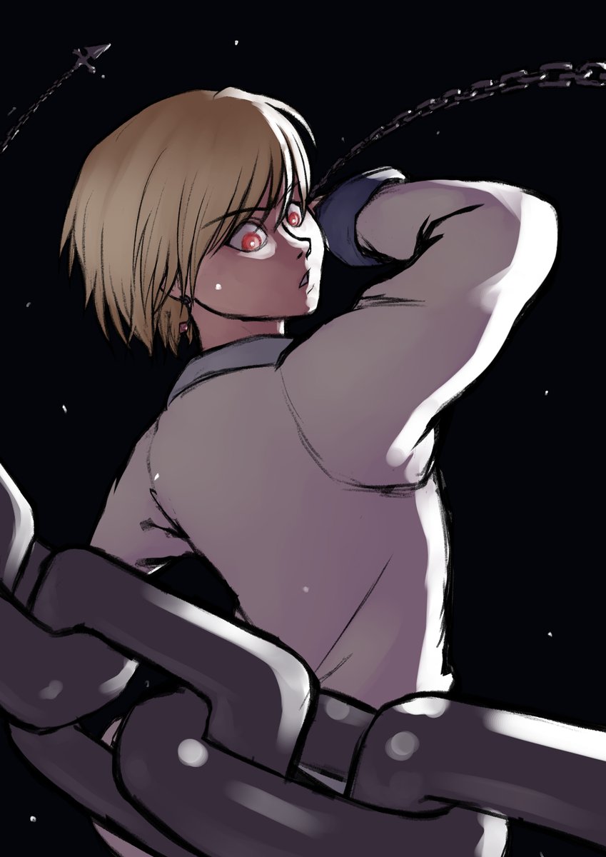 Some kind of sketch of Kurapika