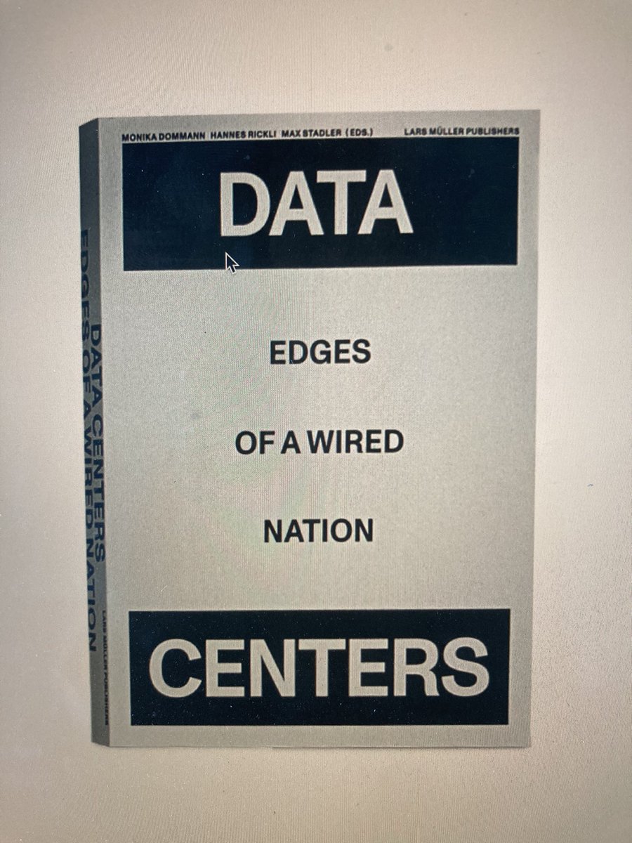 Upcoming: Meet the editors: Monika Domann, Jonas Voegeli on Data Centers. Edges of a Wired Nation #memoryfull2021 #DHS #fhnwhgk