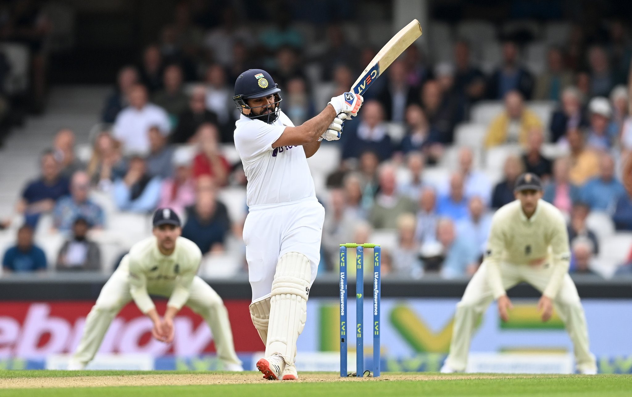 IND vs ENG Oval Test: Rohit Sharma en route first overseas Test century