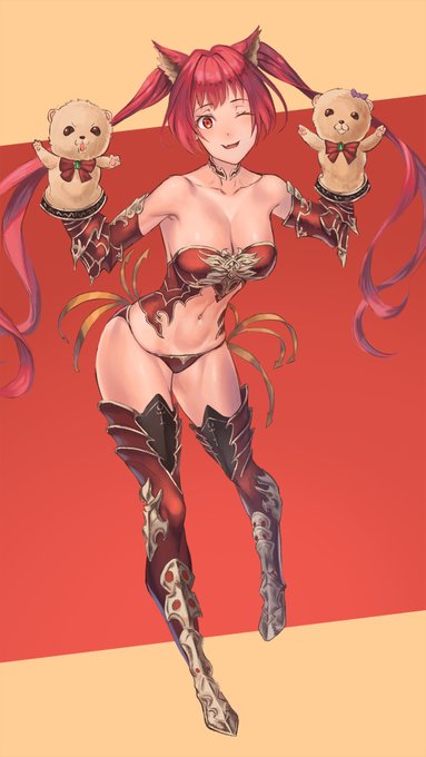 ケルベロス描いた
神バハ10周年、上限解放おめでとう 