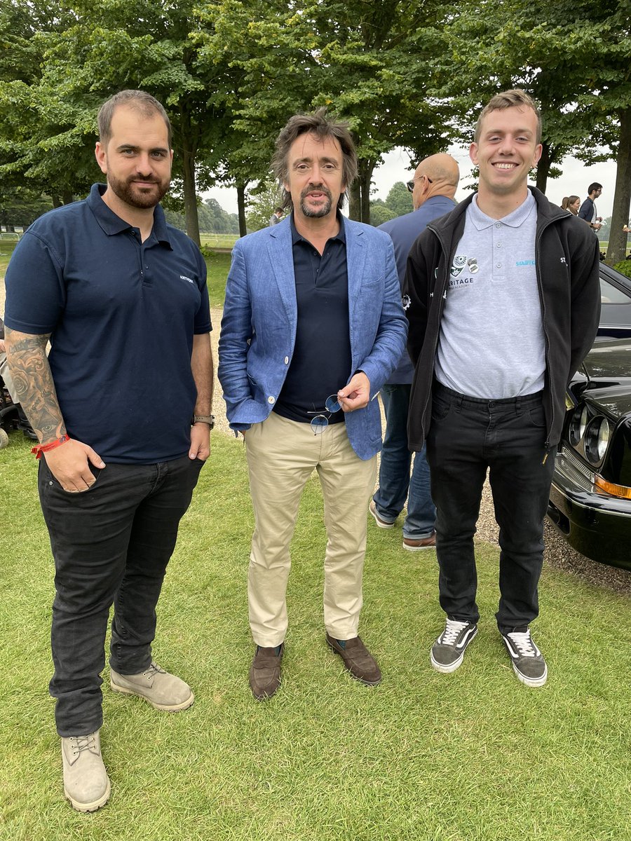 Every now and then you meet someone genuinely investing in introducing the next generation to old cars.  <a href="/RichardHammond/">Richard Hammond</a> <a href="/BluediamondGB/">Blue Diamond Service</a> <a href="/TheHSAcademy/">Heritage Skills Acad</a> <a href="/heroerarally/">HERO-ERA</a> <a href="/Chubb/">Chubb</a> <a href="/BicesterH/">Bicester Heritage</a>