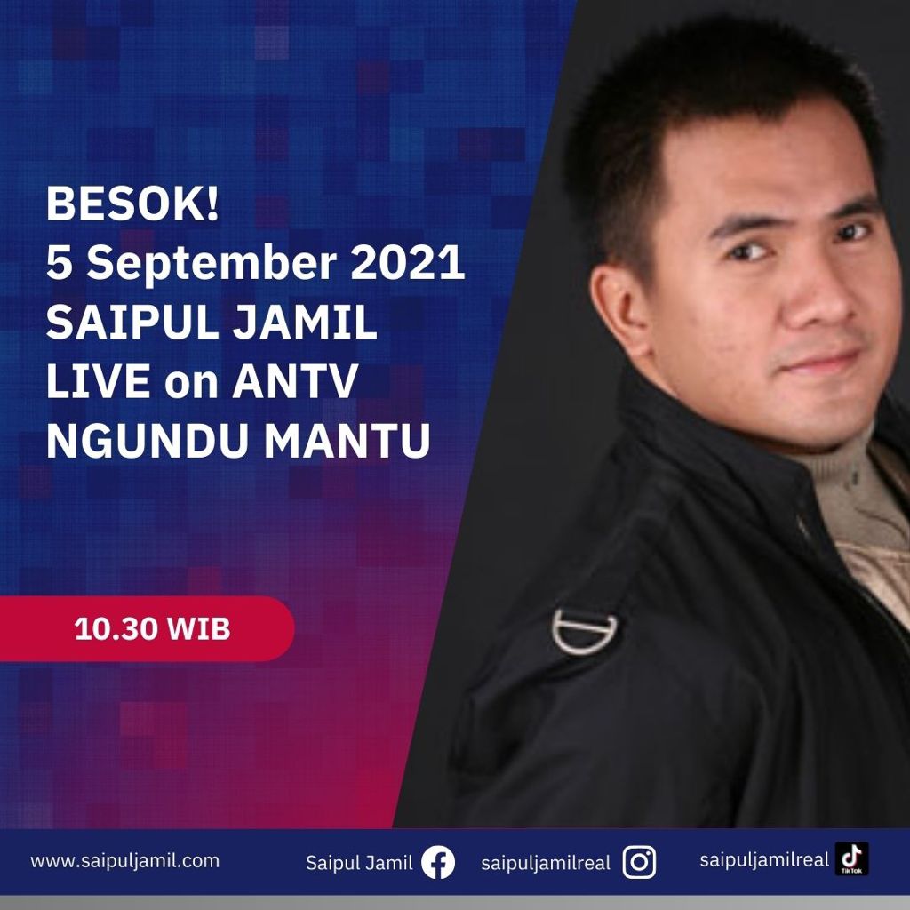 Ada papi ipul yang mau ke kondangan dede Lesty dan Rizky Billar lohh...nonton yuk Minggu 5 September 2021 pukul 10.30 WIB di <a href="/ANTVOfficial_/">ANTV</a>  !