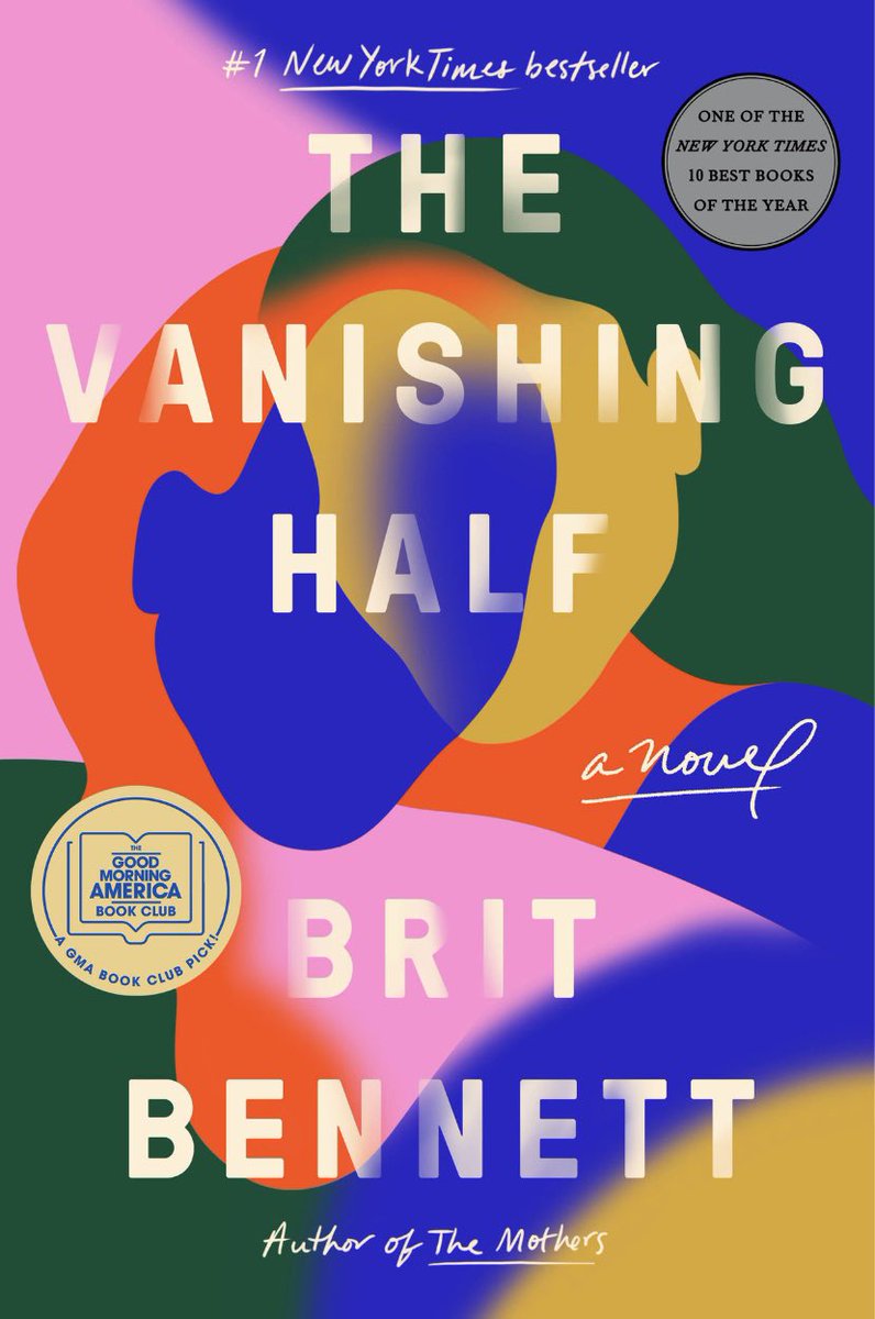 GinaBorgman's tweet photo. @goodreads More than half way through The Vanishing Half. Planning to finish it up this weekend! https://t.co/mkUVMkzyJx