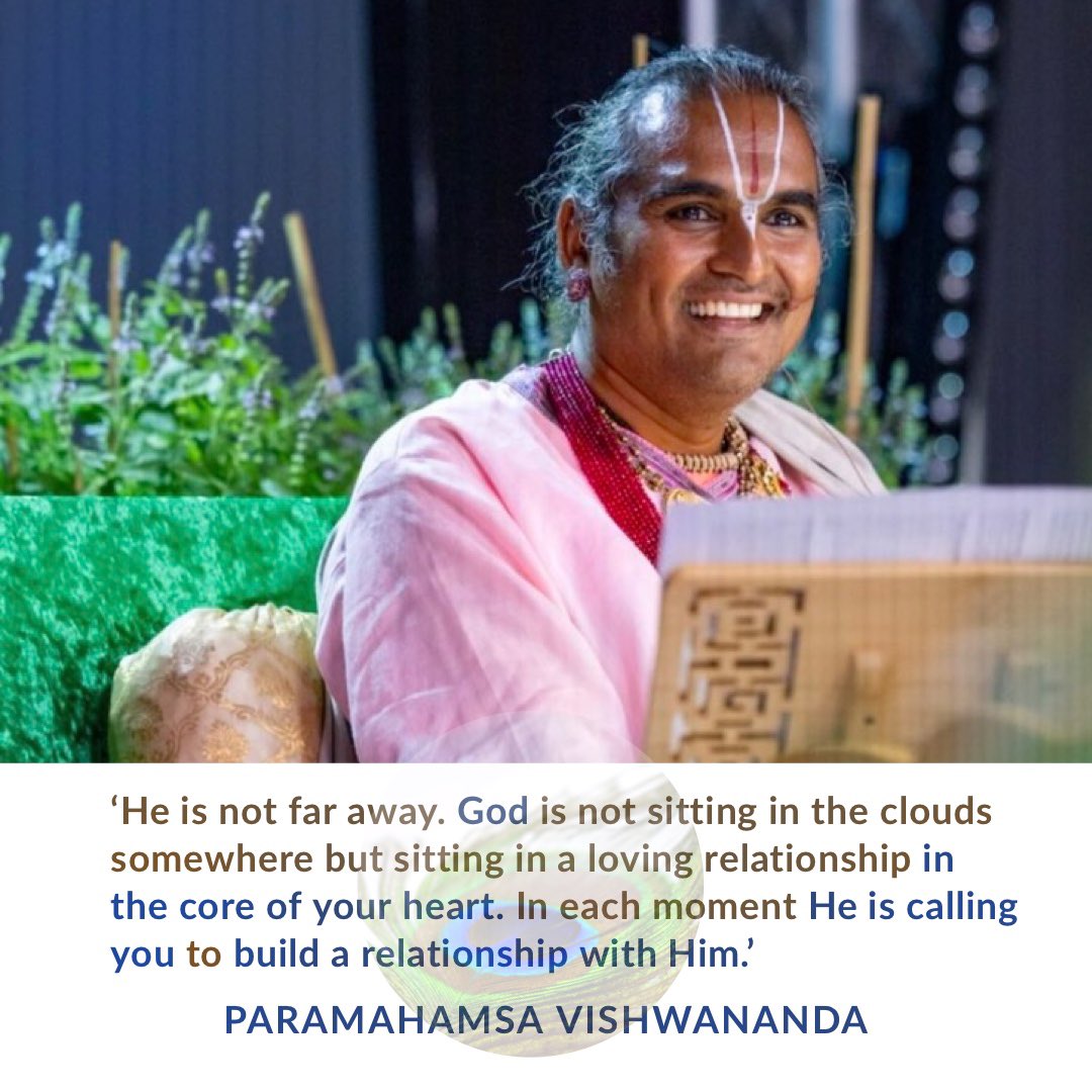 ‘In each moment He is calling you to build a relationship with Him.’
-Paramahamsa Sri Swami Vishwananda
<a href="/vishwananda/">Swami  Vishwananda</a> 
#Paramahamsavishwananda #Bhaktimarga #Bhaktimargaamerica #Lovegod #Lovegodlovepeoole #Satguru #Jaigurudev #Omnipresence #Lordkrishna #Hinduism #Hari