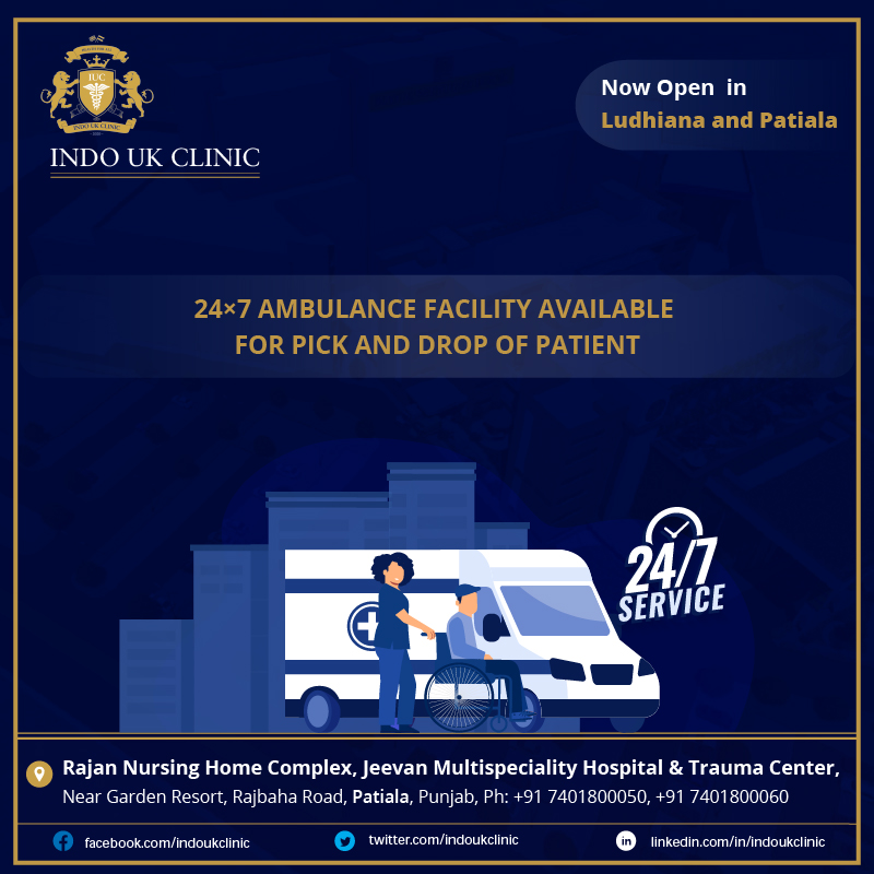 Indo_UK_Health's tweet photo. 24x7 ambulance facility available for pick and drop of the patient!
#IndoUKclinic #Ludhiana #Patiala

#IndoUK #diagnostic #center #punjab #medical #iuih #nhs #UK #India https://t.co/iUTeDUc2xk
