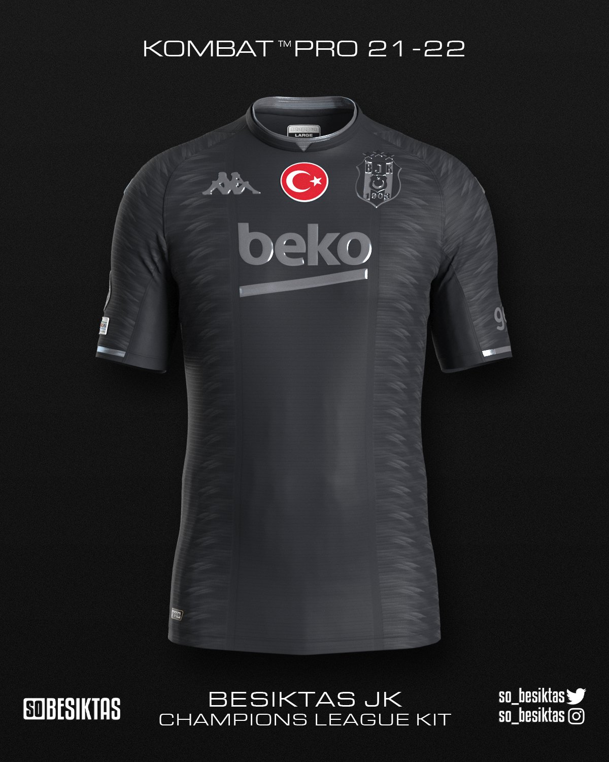 Besiktas Home Jersey 2021/22