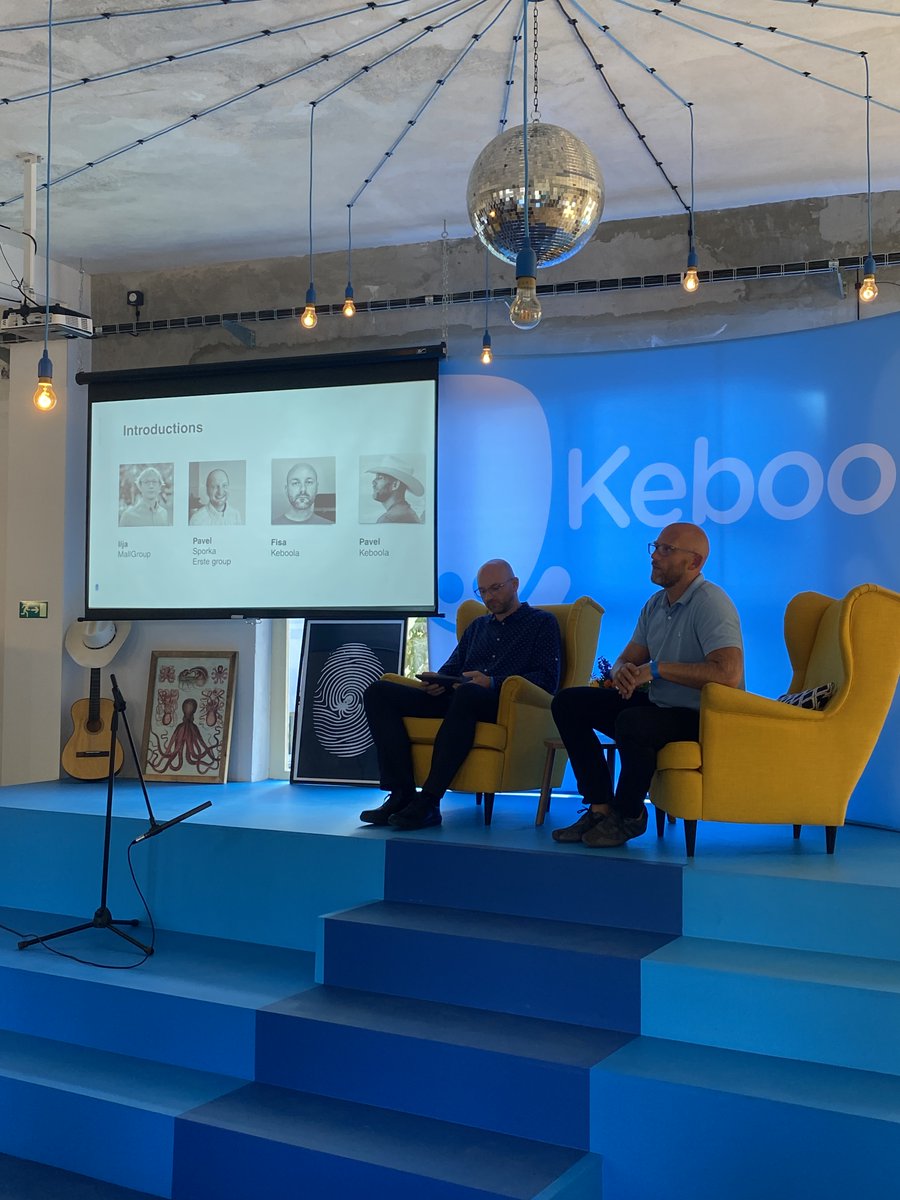 mariabuchenko's tweet image. Data Mesh Meetup @keboola 🙌

#DataAnalytics #DataAdoption #KeboolaEvent