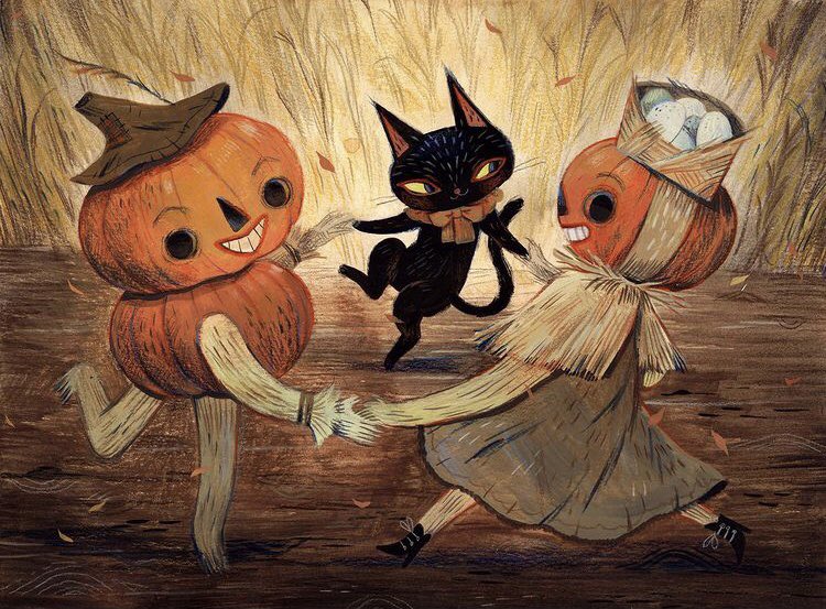 jamiegreenillus's tweet photo. As the weather cools down here in Appalachia I’m reminiscing about some of my falltime favorites from last year. 🦇🕯🍂 Very excited for this autumn! https://t.co/1eP9tldXjx