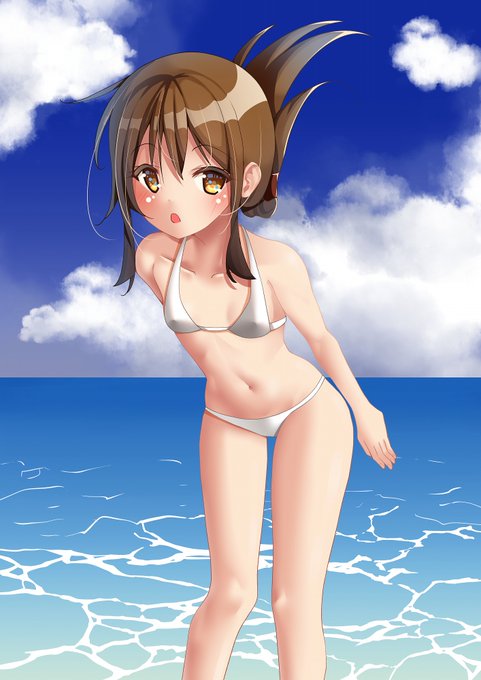 #艦これ
電ちゃん描きましたーーーーー 