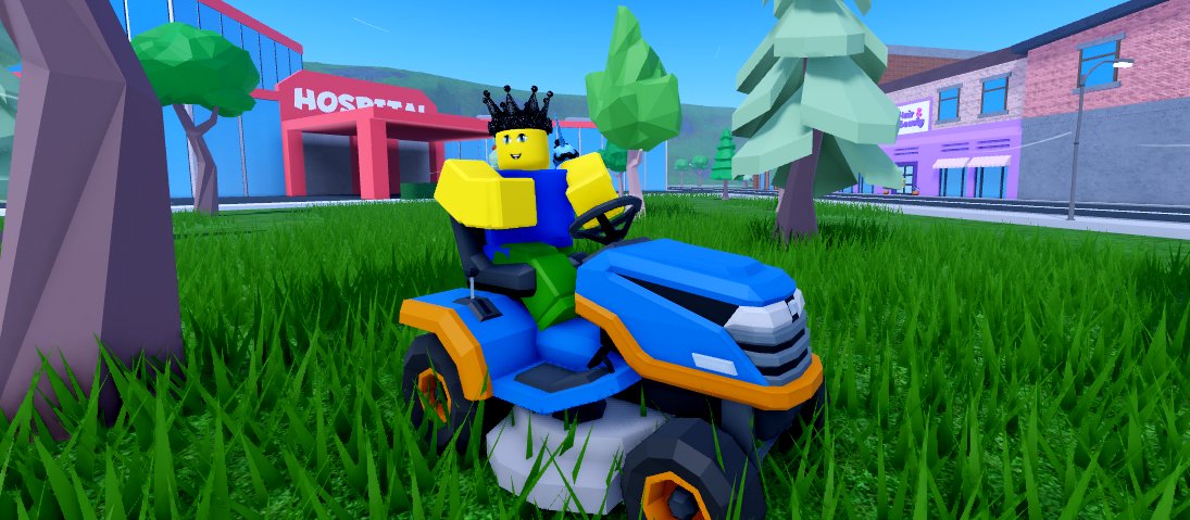 DevSynaptix's tweet photo. 🚜Mower is now available in new Little Lands servers, talk to Fred to get one! Thanks for your support so far ♥️ #Roblox #RobloxDev #LittleLands https://t.co/0ORx6F1zlU