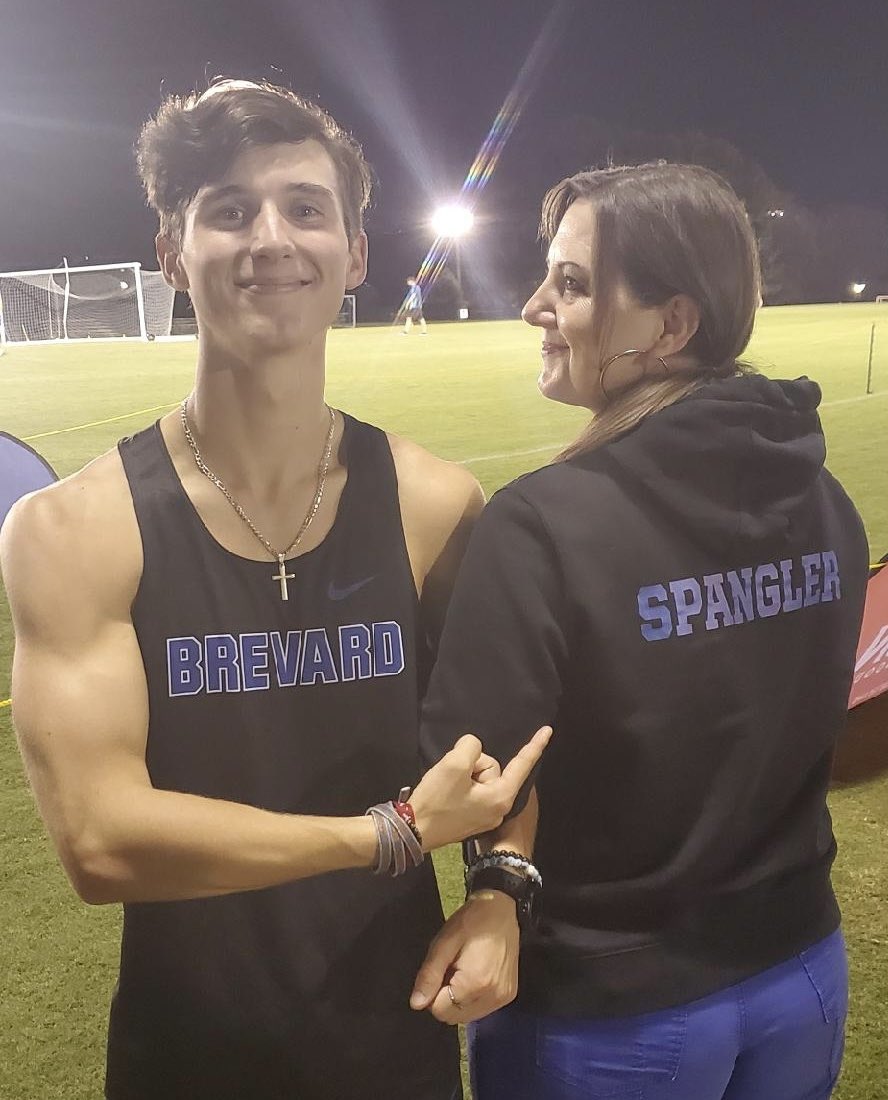 BRE_counselor's tweet photo. Love watching G follow his passion! #XC #BCtornados #proudmama #runGrun 💙🌪💙 https://t.co/J8laJd9z98