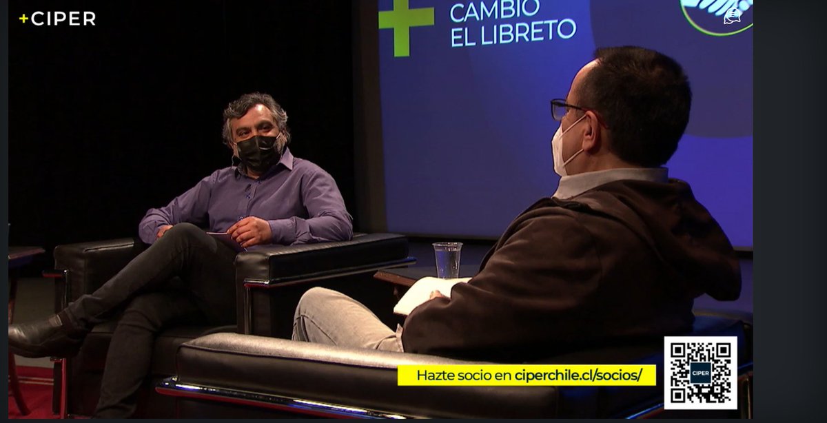 ciper's tweet photo. Pedro Ramírez, director de CIPER, da inicio al último panel del #EventoCIPER, "El nuevo mapa del poder". Mira la transmisión en vivo en https://t.co/hutkQonykc https://t.co/mJMNyhn7oV