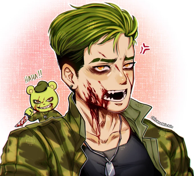 Flippy/Fliqpy 🐻
#htf擬人化 #happytreefriends 