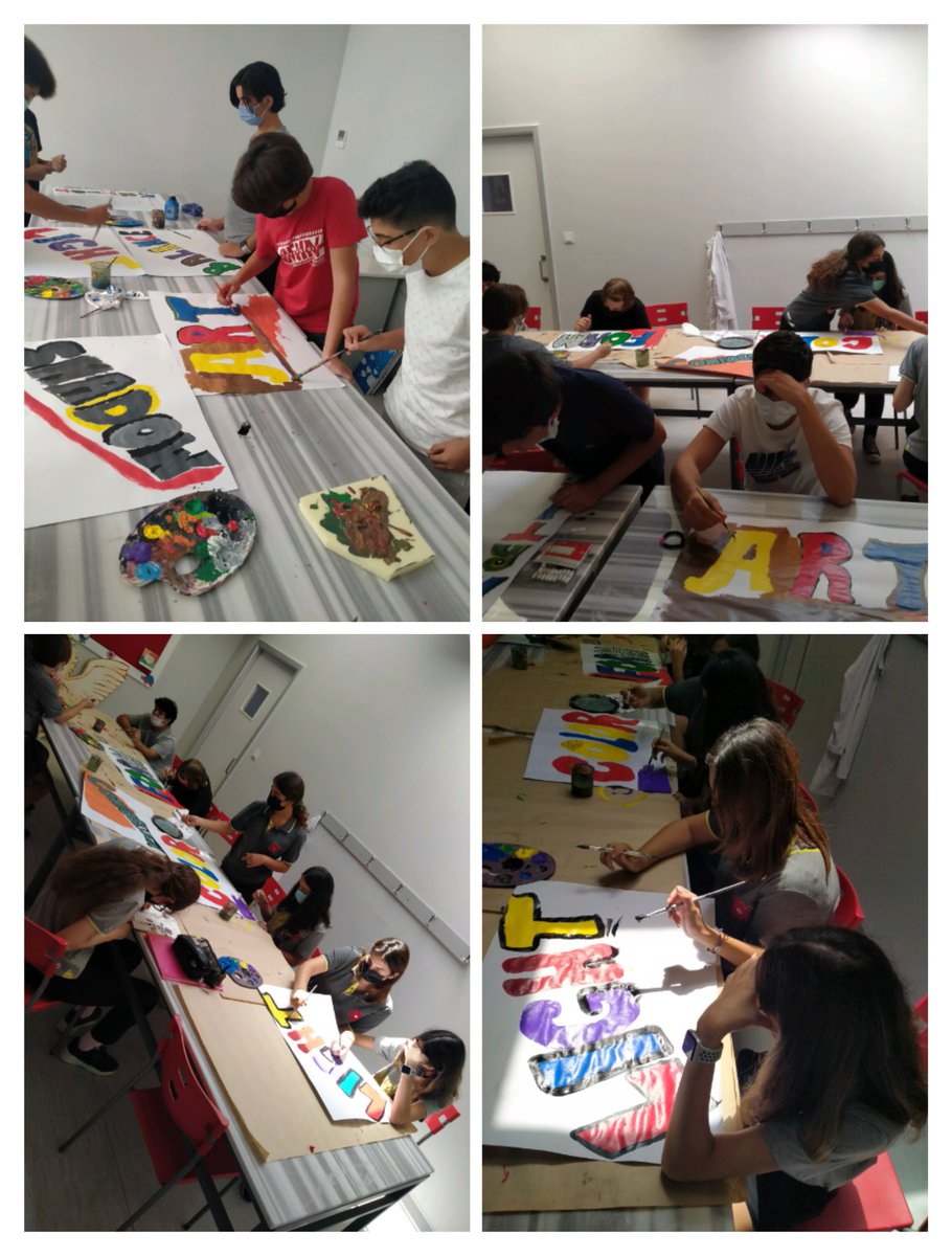 Oryantasyon haftasında görsel sanatlar dersinde 9 ve 10. Sınıf öğrencilerimizle sanat elemanları afişleri yaptık🖌️🎨 
Sağlıklı,bol sanatlı bir eğitim öğretim yılı olsun🙏 <a href="/hayripadak/">Hayri Padak</a> <a href="/Olcayozbey/">Olcay Özbey</a> <a href="/Birsen_Aydin_BK/">Birsen Arıkan Aydın</a> <a href="/sirinturkcelik/">Şirin Türk Çelik</a> <a href="/secilbas1980/">Seçil Baş</a> <a href="/ilkay_tandogan/">İlkay Nazlı Tandoğan</a> <a href="/TrkErsen/">Ersen Türk</a>