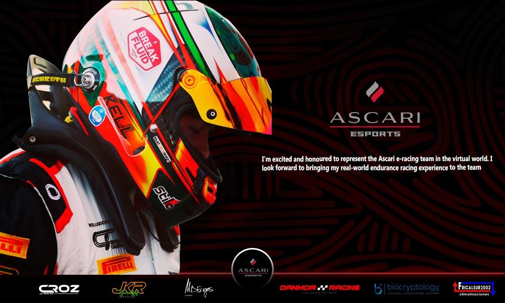 I am proud to present <a href="/JamesKellRacing/">James Kell</a> as the official #TeamAscari driver in the #AssettoCorsa section! Part of the Ascari family, fast, fast and even faster! Welcome James, your experience will make us enjoy each race! #simracing pic.x.com/vQ5TChIA5S