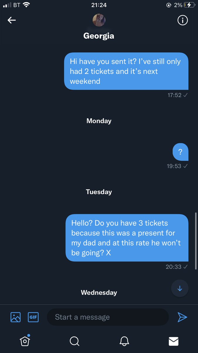 abbymcleanx's tweet photo. Just posting to hopefully stop it from happening again🥲 this girl has scammed me out of £260 for tickets for soccer aid.Took the money and never sent the tickets. Said she’s from Ireland but that’s probably a big fat lie too. Charity event as well lol🤢 #socceraid2021 @gkemblex https://t.co/dErtDnzJeA