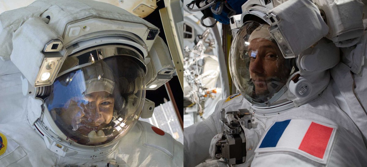 On Sunday, Sept. 12, astronauts <a href="/Aki_Hoshide/">星出 彰彦 (JAXA宇宙飛行士)</a> and @Thom_Astro will venture outside the <a href="/Space_Station/">International Space Station</a> to install hardware in preparation for future solar array upgrades. Experts will preview the spacewalk on Friday, Sept. 10 at 2pm ET (18:00 UT). Details: go.nasa.gov/2WKFFX3