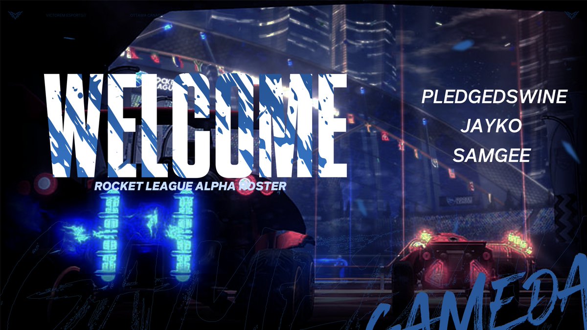 VictoremEsport's tweet photo. Welcome our new
Rocket League Roster ALPHA :boom:
You might know them as the old Dark Allegiance roster for the rocket league community among you.
⚽️@PledgedSwine
⚽️@JaykoRL10
⚽️#Samgee
They will also compete during the
'' @rlqc_officiel Cup Qualifiers '' today at 1pm EST.👀 https://t.co/8RfWdBv85X