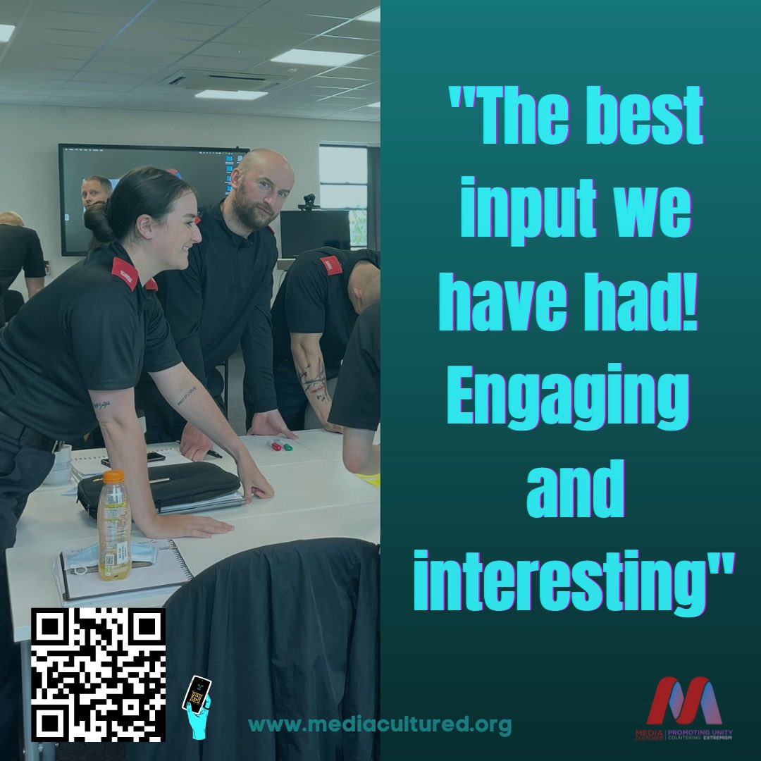 MediaCulturedUK's tweet photo. To date we have worked with and trained nearly 600 future police officers with #DEI workshops and sessions for @NYP_Training on #racism #extremism #HateCrime
Incredibly grateful for the opportunity, trust and this latest feedback! 
Search: https://t.co/GIEPWfVl26 
👮 👮‍♀️😃 🚨 https://t.co/wm9xVkFD7O