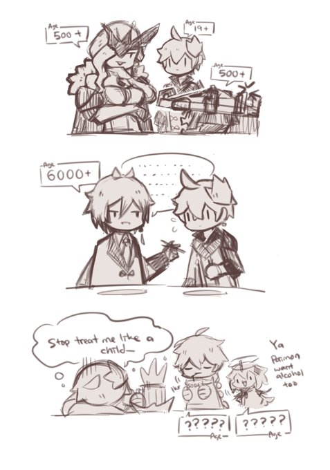 you're a child, childe 