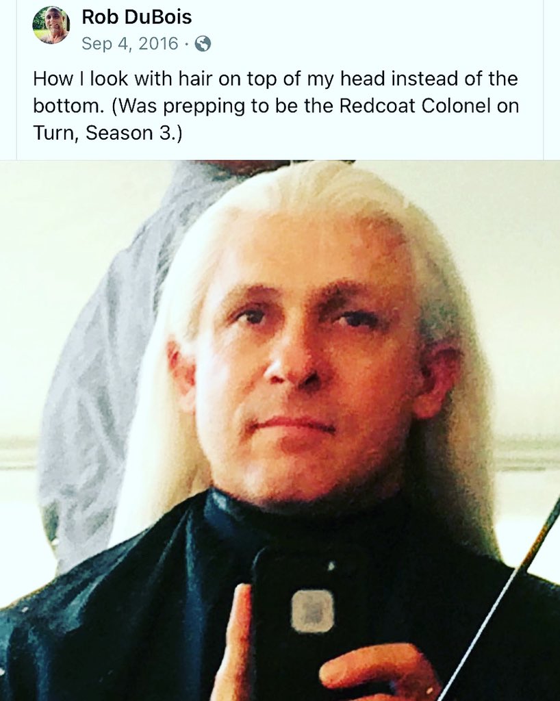 RobDuBois's tweet image. It’s been a minute since I was in front of a TV or moviefilm (Borat reference). But I think I’ll start looking for a new project so the nice ladies will put hair back on my head again.
#AMCNetwork #Turn #WashingtonsSpies

@ImpactActual
#RedcoatColonel #Acting #Television #Movies
