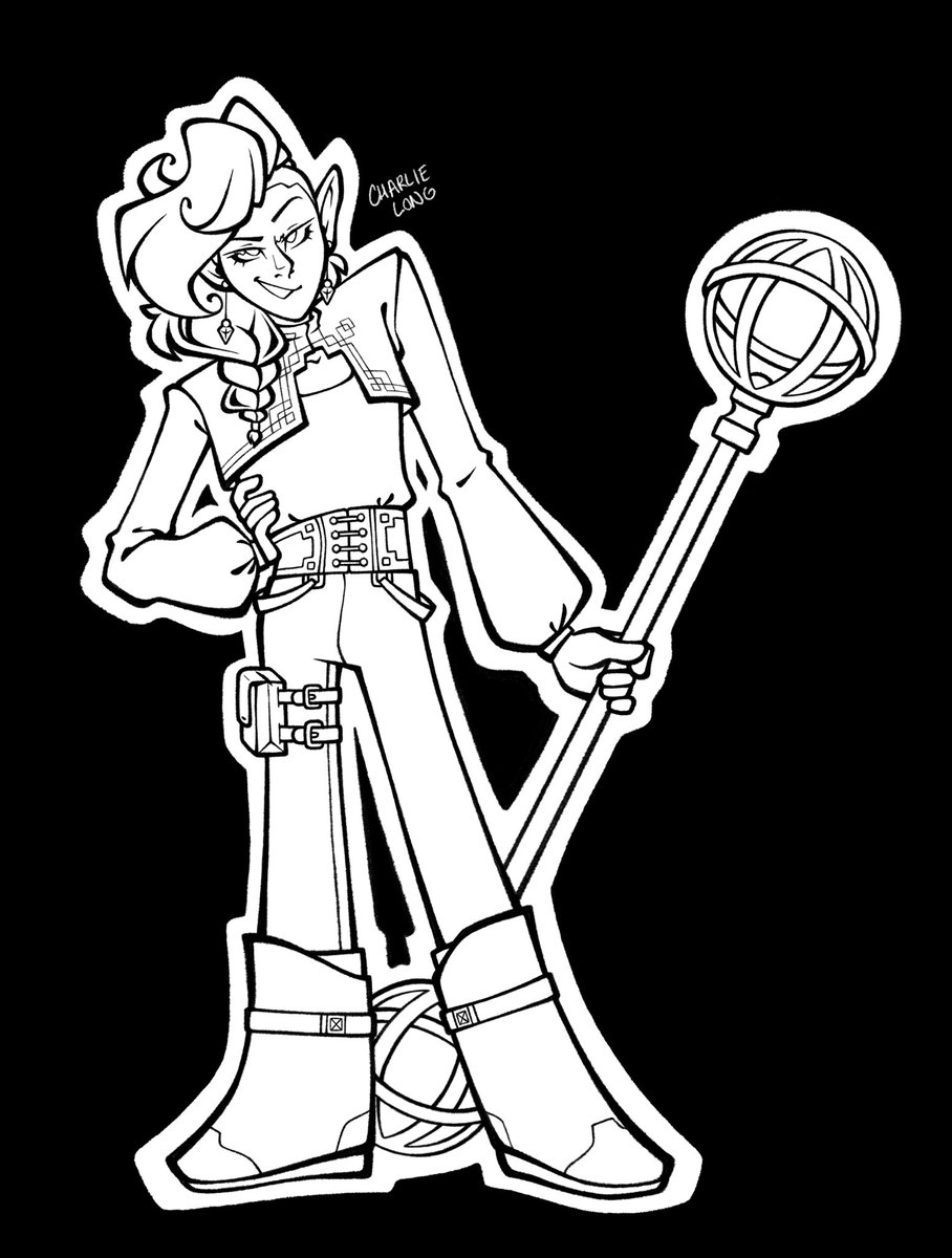 speckledart's tweet photo. Inking is genuinely my favorite part. At least the results are. https://t.co/wLSoPj2dKZ