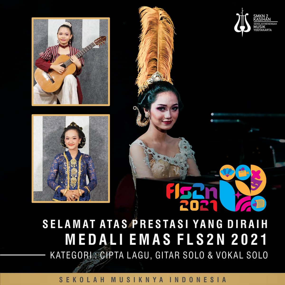 Selamat buat kalian solo vocal, gitar solo dan cipta lagu