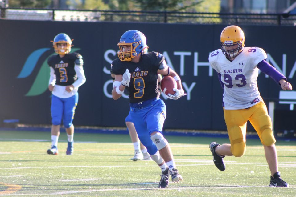 Great start to the season for the Senior Team with a 26-17 win over Lloyd. Comp. <a href="/FaceyAthletics/">Bev Facey Athletics</a> <a href="/bevfacey/">Bev Facey Community High</a> <a href="/ShPk_News/">Sherwood Park News</a>