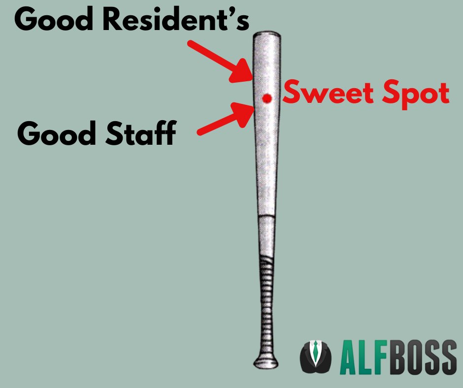 ALFBoss_'s tweet photo. Like in baseball โพ๏ธ you will not always hit the sweet spot and hit a home run. But with time you will learn and become better at choosing the right mix in those two areas and hit more home runs.
#ahca #alfboss #alf #seniorliving #eldercare #assistedliving #assistedlivingfacility https://t.co/qLhMhIW90H