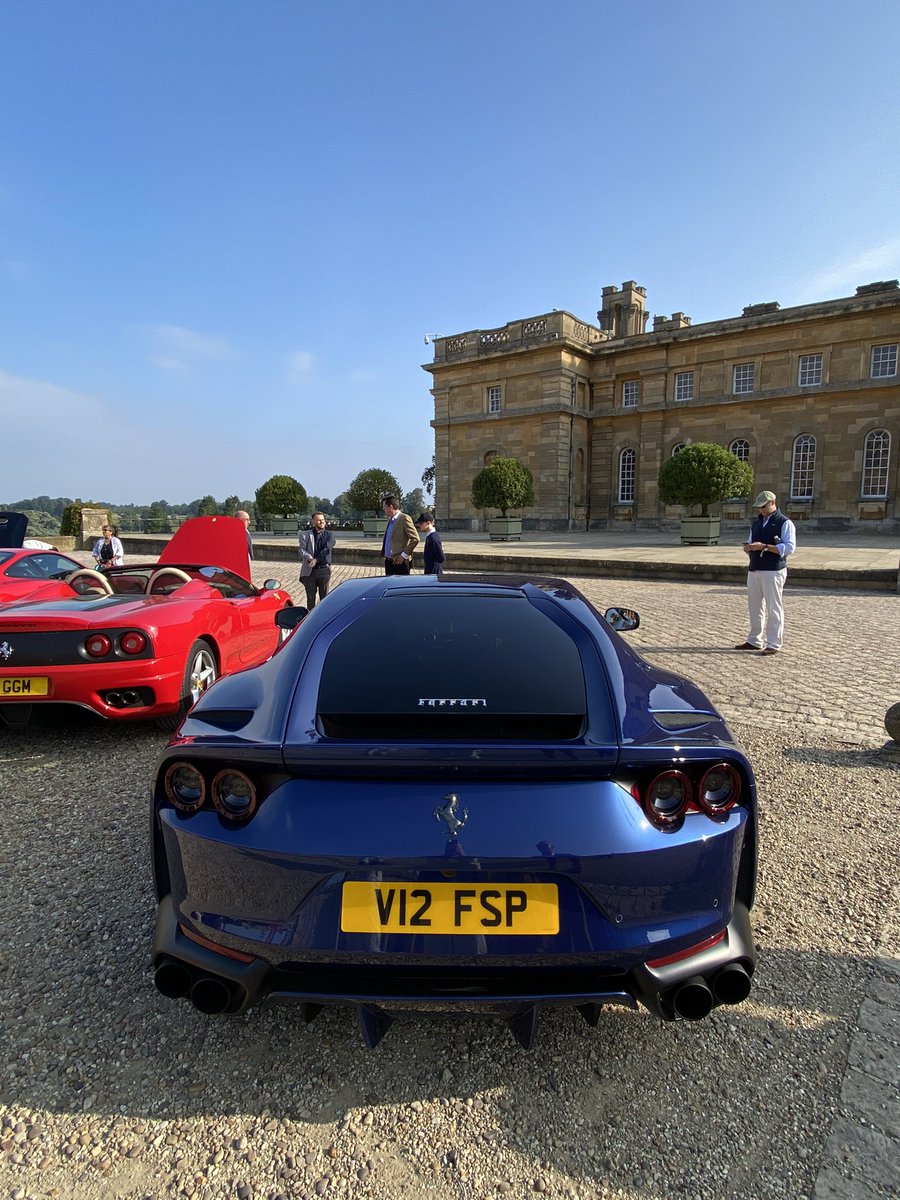 markrh7's tweet photo. Thanks to all at @SalonPriveUK for a great day @BlenheimPalace - good run out for the 812

🇮🇹 @SalonPriveUK | @ClassicSupercar | @BlenheimPalace | #SalonPrive https://t.co/eodc5zyiNF