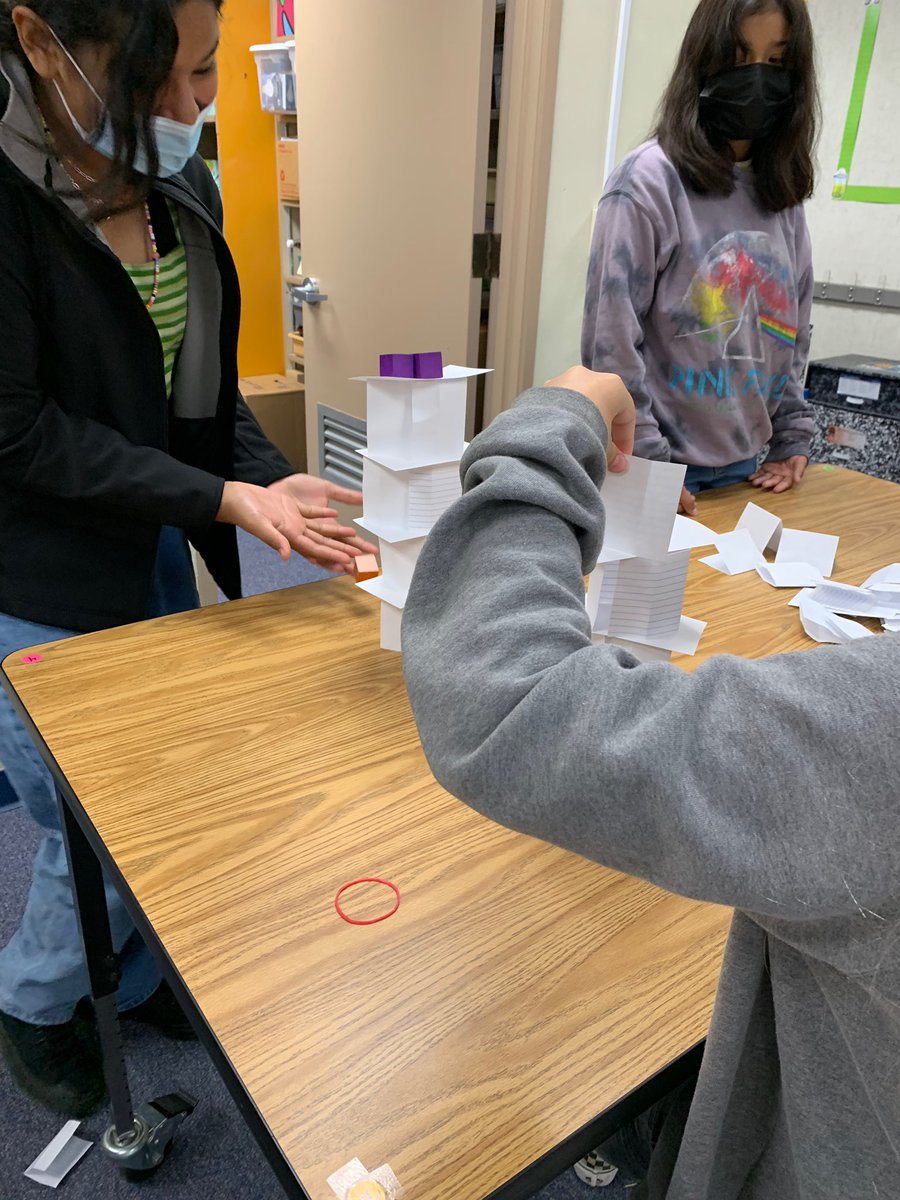 LaPalomaElem's tweet photo. Classes began Innovation Lab this week with @EstacionSTEM! It was amazing seeing our students working together and engaging in STEM Challenges! #lapalomawolves #fuesd https://t.co/fRUUPyWXrS