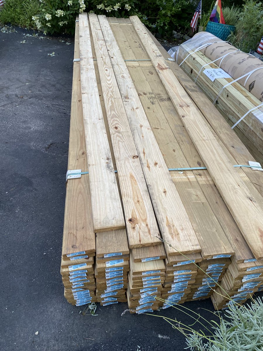 ⁦<a href="/MarkGoulet/">Mark Goulet</a>⁩ ... thanks for the extra decking materials! I'm sure there's another Lowe's customer that's thrilled about this delivery not coming to them. Feel free to dm me to discuss