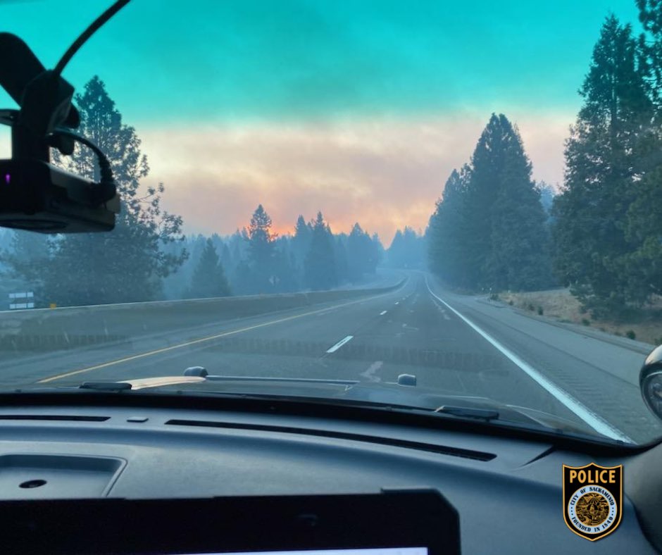 As SPD continues to assist with fire patrols for the 🔥#CaldorFire, the fire has reached 214K acres with 37% containment. 

Our 💜hearts are with all those impacted by the fires in CA. 
#cawildfires #wildfires #sacpd