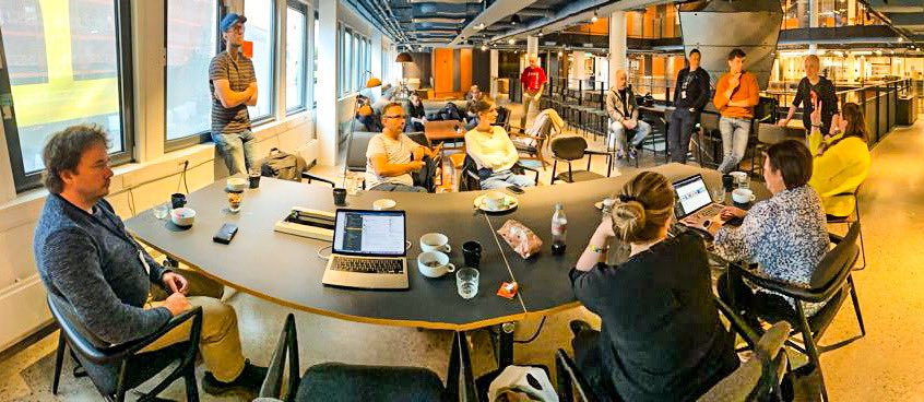 javazone's tweet image. It has been an amazing day and evening with the @javaBin crew gathered for a JavaZone workshop. A lot of progress is made and the conference is well under way. We all look really forward to welcome you in December!