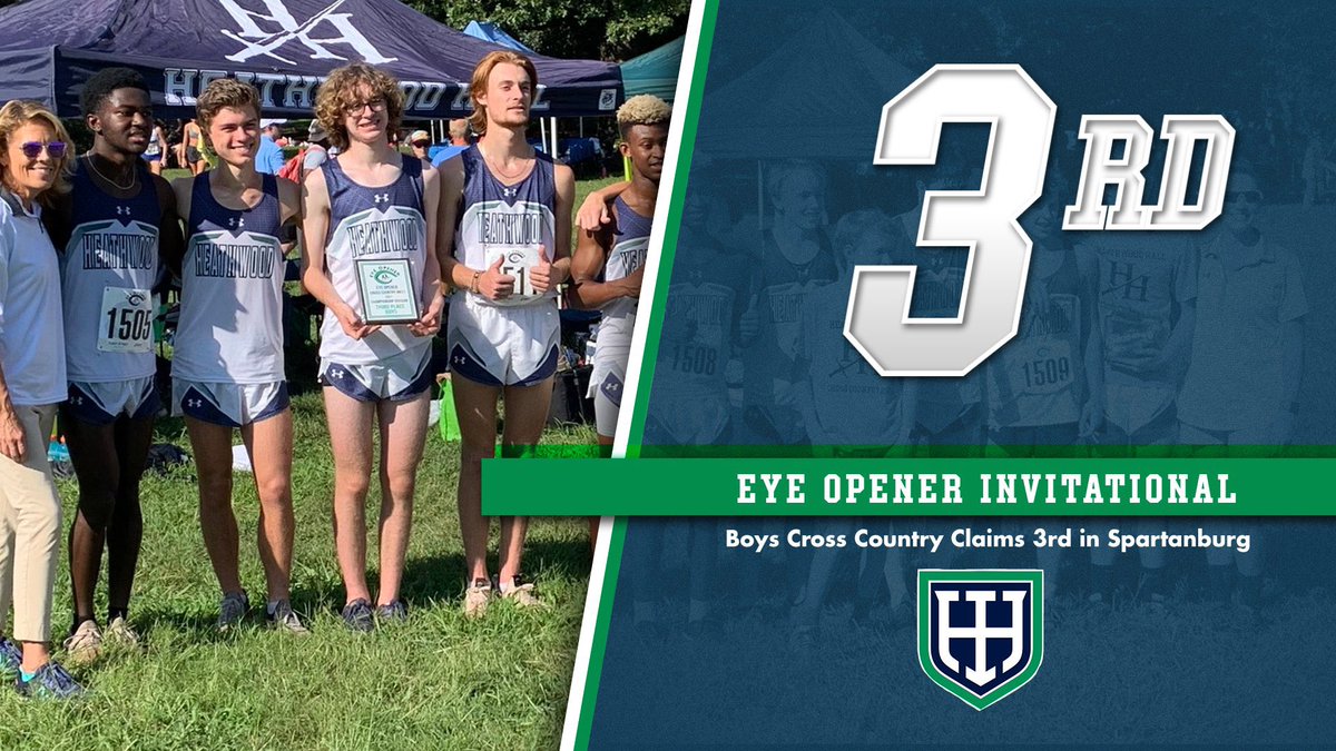AthleticsHHES's tweet photo. Big time performance from the #HighlanderXC Boys — Claiming 3rd out of 52 teams at the prestigious Eye Opener Invitational! #GoHall🗡 https://t.co/JhLooZSLRV