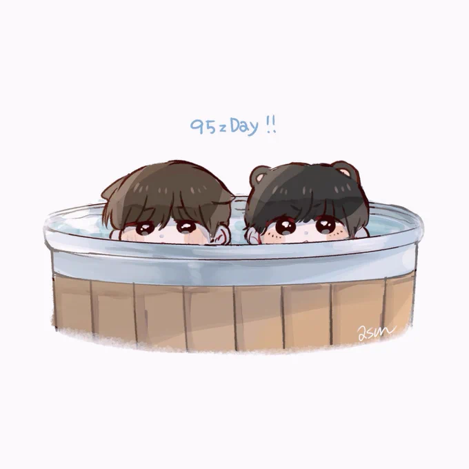 #Happy95zDay #btsfanart 