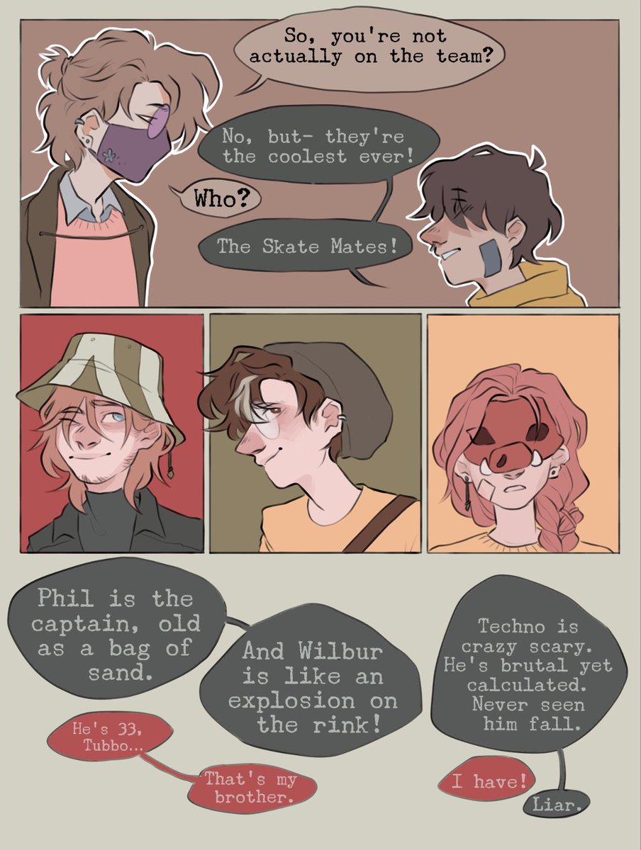 Skater AU (2/3 + bonus)… 