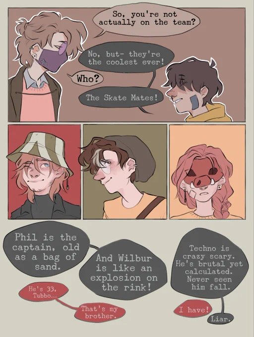 Skater AU (2/3 + bonus)… 
