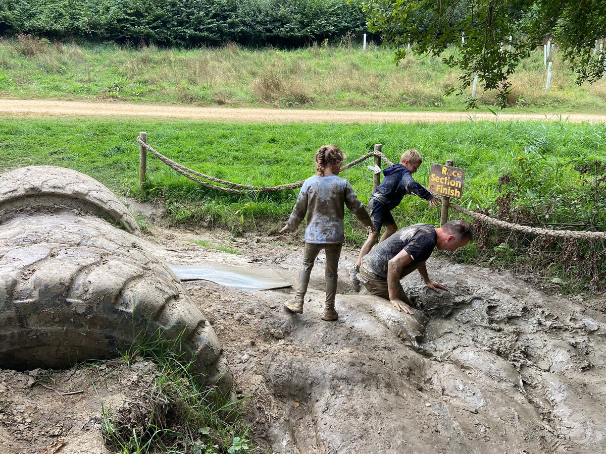TonyJWafer's tweet photo. Family ‘adventure’ day 😀 Wife booked it and nominated herself as photographer! #shortstraw Good clean(!) fun. Mud in places I didn’t know existed 😬 https://t.co/B8YLb8ScIa