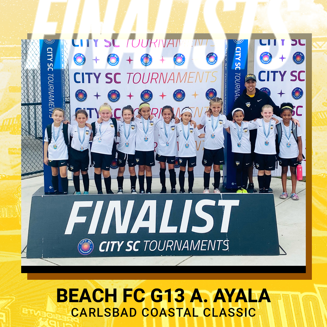 Beach Futbol Club on Twitter "Congrats to Beach FC G13 A. Ayala for