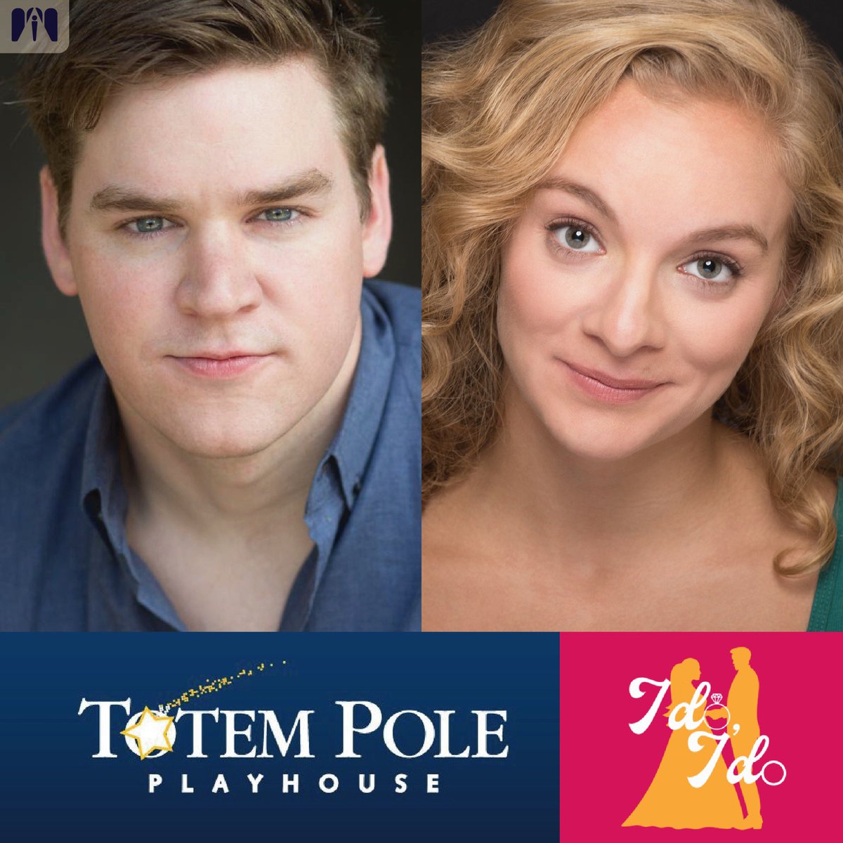 #WebCoAlumniSpotlight
Congrats to 2014 Musical Theatre graduates Erica Stephan and Charlie Ingram who are in “I Do, I Do” at Totem Pole Playhouse and are directed by David Caldwell!
#WebCoWorks #WebCoAlumni @WebsterU