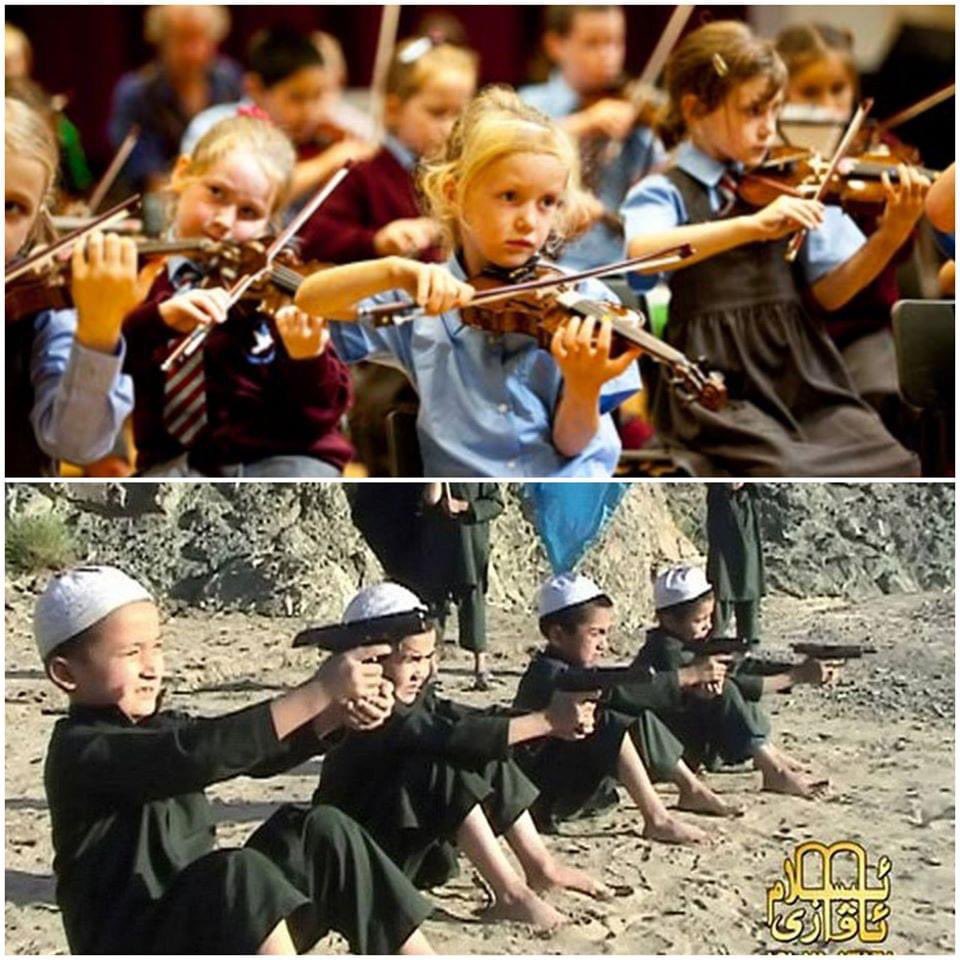 Uygarlıkla barbarlık arasındaki fark, budur. Eğitim bumerang gibidir. Çocuklarınıza verdiğiniz eğitimin sonuçlarına katlanırsınız.