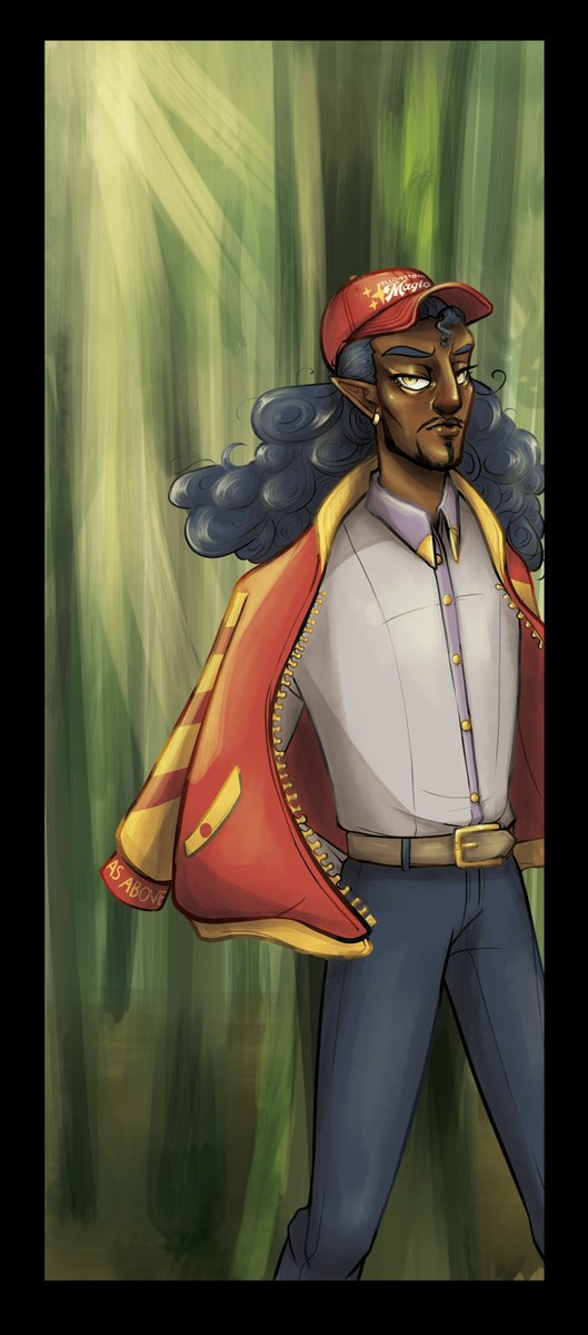 it's #VLOGUE day!!
here are 2 (out of 4) of the ✨Magic ✨fashion drawings I did for <a href="/BlaseballCares/">Blaseball Cared</a>' awesome zine, which is available NOW in both print and digital form: blaseballcares.com/collections/al…